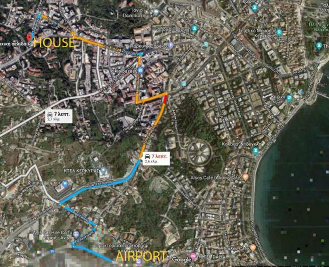 B&B In Corfu Town Zewnętrze zdjęcie